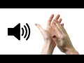 One hand clap  sound effect  prosounds