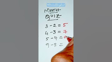 MATH QUIZ | TEST YOUR BRAIN. #quiz #shorts #maths #mathquiz #iq #quiztime