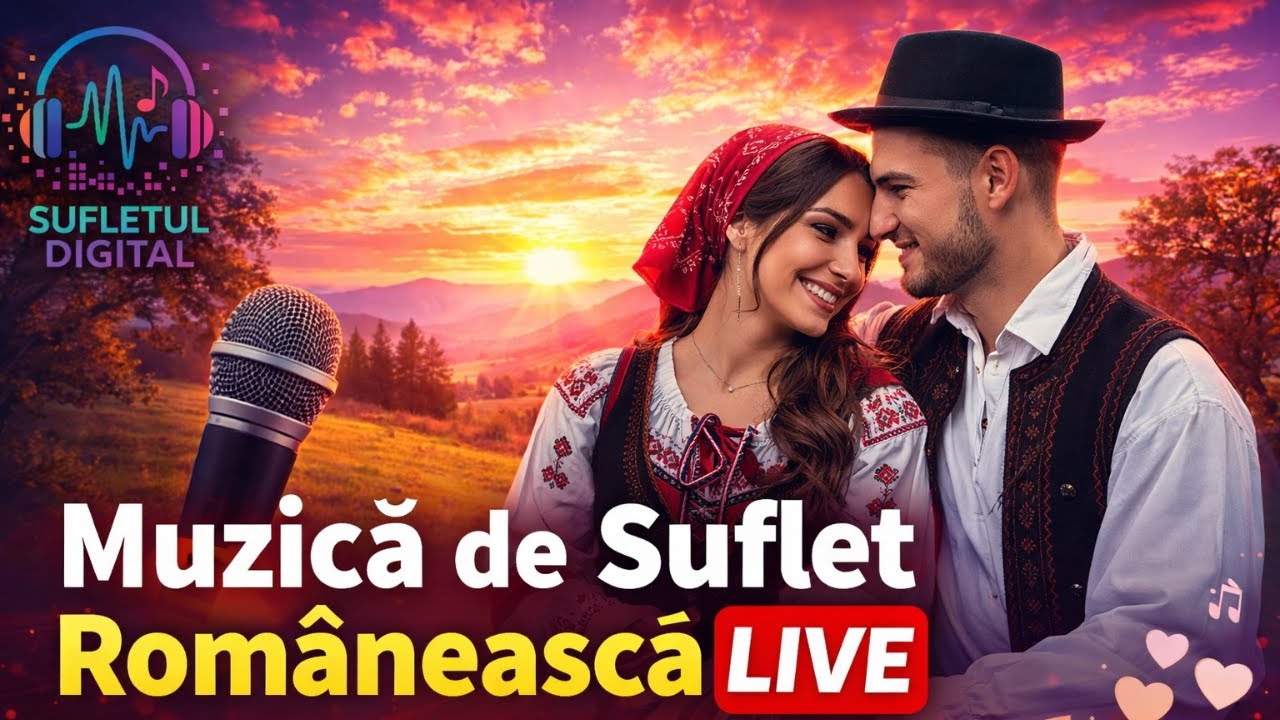 Muzică de Suflet Românească LIVE 🔴 Colaj Piese de Dor și Petrecere 2026 (Cover & Folclor)