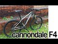Cannondale F4 古いMTBを街乗り用にリメイク 中華ナローワイドでシングル化