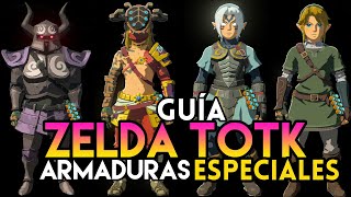 GUÍA - TODAS LAS MÁSCARAS, ARMADURAS Y TÚNICAS ESPECIALES DE ZELDA TEARS OF THE KINGDOM