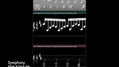 Symphony - Music Notation on the iPhone