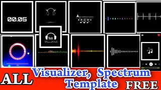 Music Visualizer Template All | Audio Spectrum Template | Avee Player Template New #crazydhanush screenshot 4