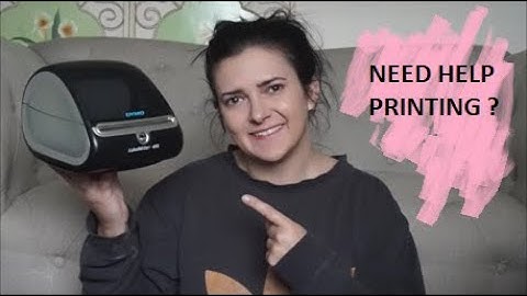 How to Print Poshmark Shipping Labels Using Thermal Label Printer Dymo