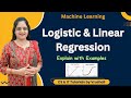 ML 11: Mastering Logistic & Linear Regression | Variables & Real-Life Examples 📊
