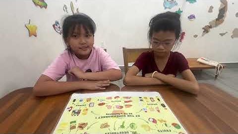 Tiếng Anh Giao Tiếp Phan Thiết: Rosy and Hana practice talking about At The Supermarket