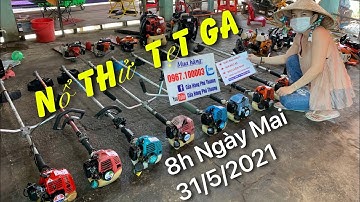 Trailer Máy Cắt Cỏ - Cưa Xích - Bơm Nước- Tỉa Cành- Thổi Lá ...8h Sáng ngày 31/5/2021 Nhé .