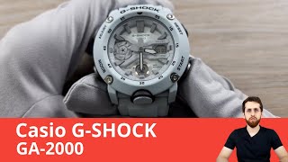 :  Casio G-Shock GA-2000 /    