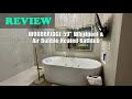 WOODBRIDGE BJ100 59" Whirlpool &amp; Air Bubble Heated Freestanding Tub - Review