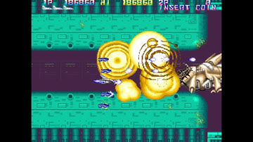 Thunder Cross 2 (1991) - Arcade - (1CC) - SCORE: 1165050