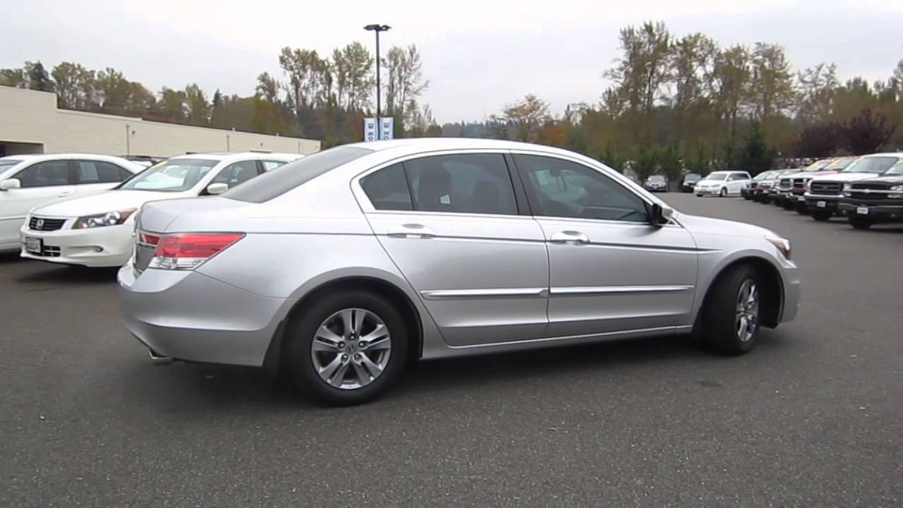 2012 Honda Accord, Silver - STOCK# B2349 - Walk around - YouTube