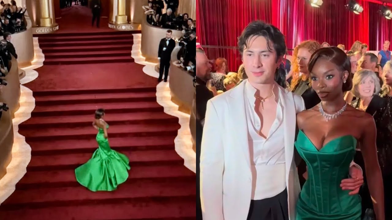 Olandria at the Golden Globes + Hudson Williams