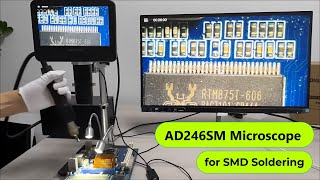 Microscope for SMD Soldering & Biological Observations || Andonstar AD246SM