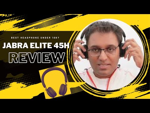 Jabra Elite 45H Review 🔥 Best headphone for office and personal use?🔥