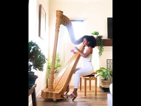 Madison Calley Harp Cover: Focus by H.E.R. - YouTube