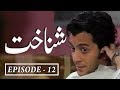 Pakistani Classic Drama - Shanakht - (Episode 12) - Sohail Ahmed, Kashif Mehmood, Jana Malik