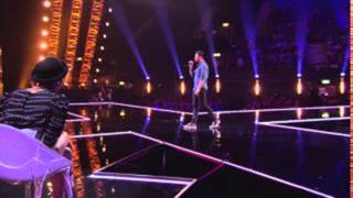 Video thumbnail of "Ben Haenow sings Eagles' Hotel California - Boot Camp - The X Factor UK 2014 ONLY SOUND"