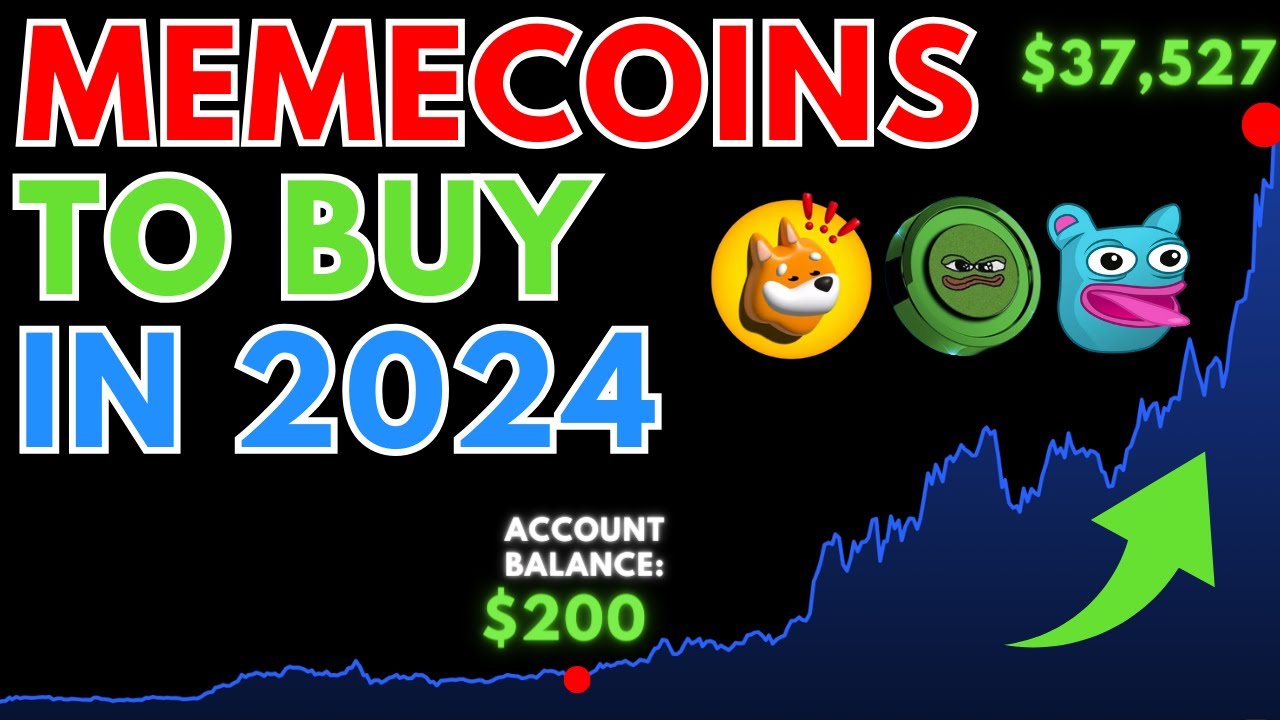 The Best Crypto MemeCoins to Buy in 2024 (Massive Potential) - YouTube