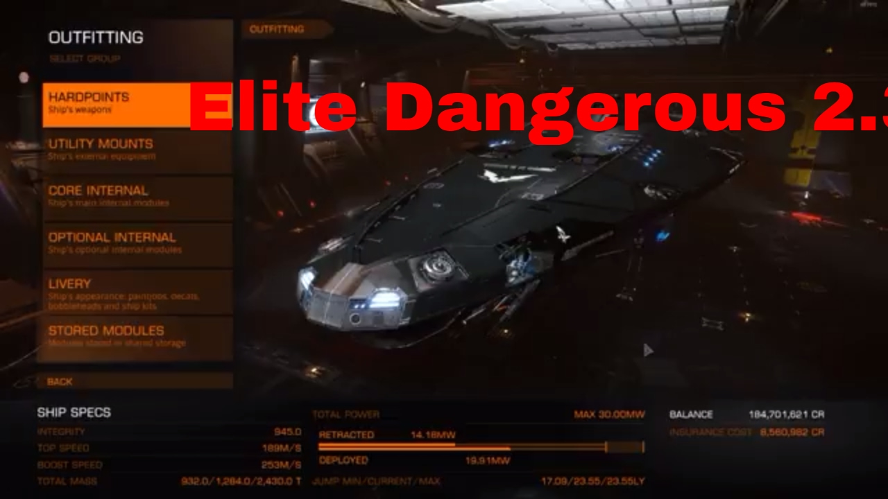 Elite Dangerous 2.3 RES farming 60fps 1080p