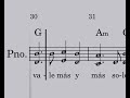 Himno “Porque Él Vive | Easy Piano Lead Sheet