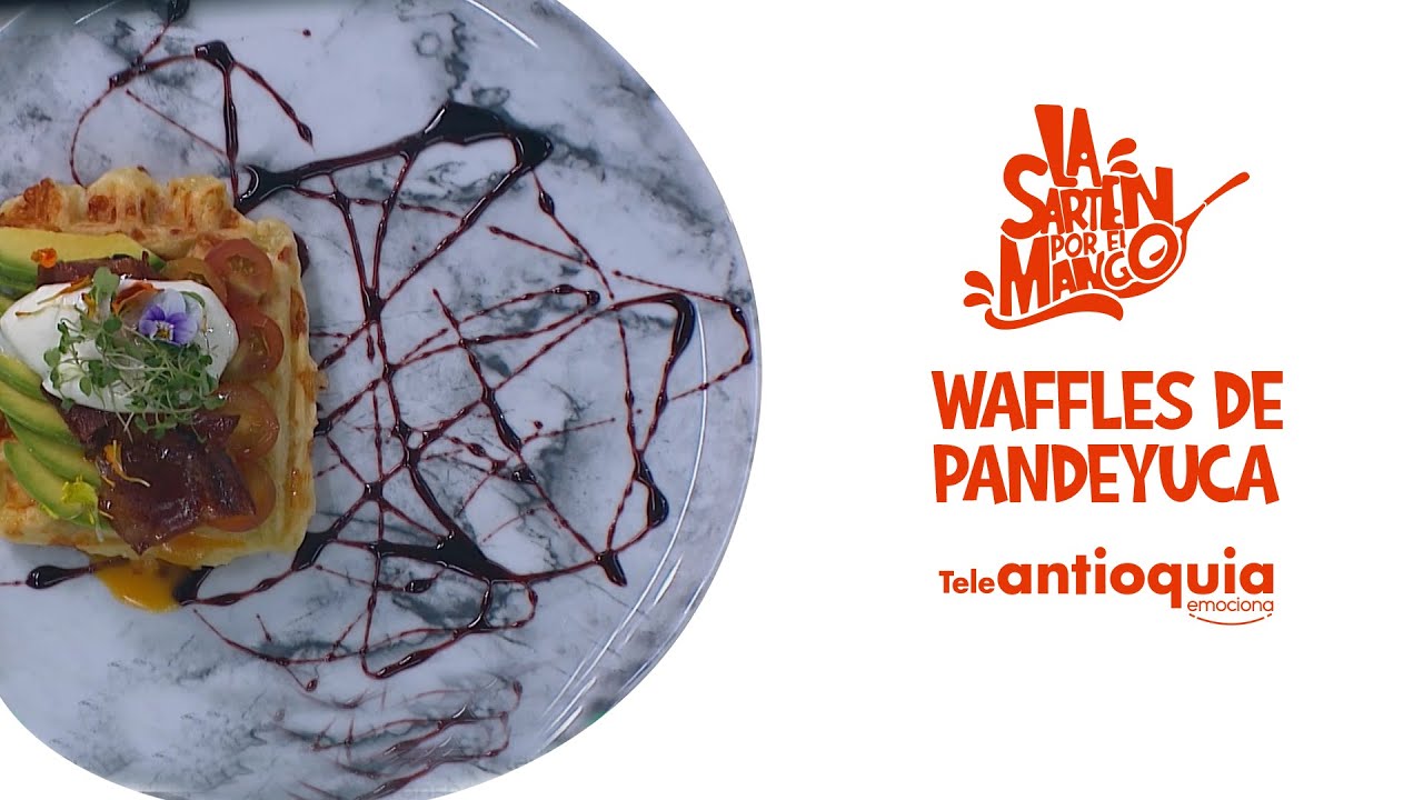 Waffles de pan de yuca La Sarten por el Mango YouTube