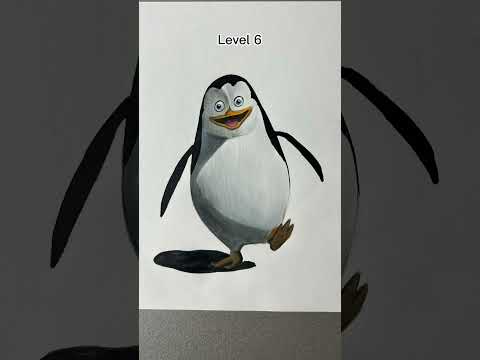 Пингвин по уровням
