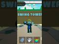 Swing tower..Parkour is nothing to me, I can do it easily.🤩🤯😎.   #roblox #parkour #shorts
