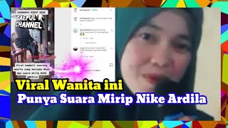 VIRAL!! Dunia Tarik Suara Di Gegerkan Dengan Kemunculan Wanita Bersuara NIKE ARDILA !!