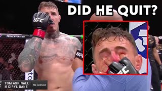 видео: Скандал с тычком в глаз Тома Аспинелла на UFC 321 — реакция доктора картинка: Скандал с тычком в глаз Тома Аспинелла на UFC 321 — реакция доктора