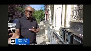 New York City Requires Brownstones To Buy Official Garbage Bins.