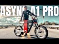 ASYNC A1 PRO Review: 150-MILE Range, 35MPH Futuristic E-Bike PUSHED TO THE LIMIT!
