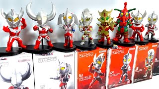 CONVERGE MOTION ウルトラマン９ 全８種 開封 コンバージ モーション タロウ ウルトラの父 母 A エースロボット エースキラー ヒッポリト星人 Ultraman Figure 食玩