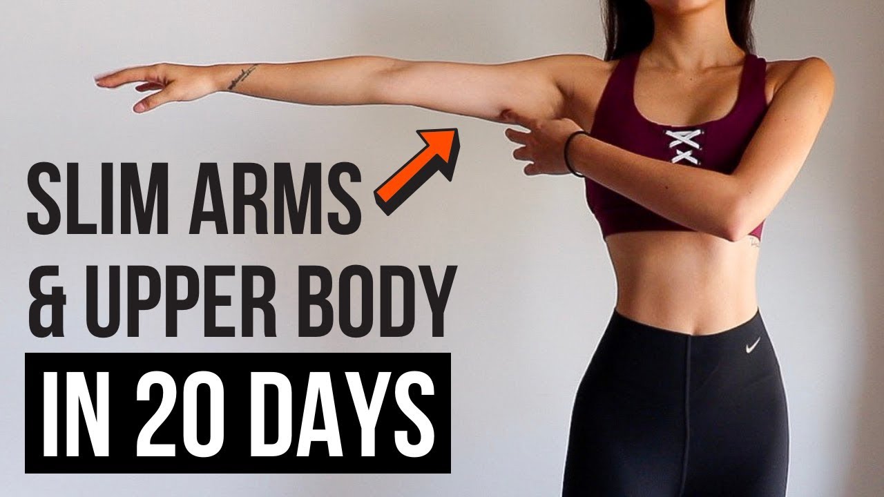 SLIM ARMS  UPPER BODY IN 20 DAYS 10 min Beginner Friendly Home Workout  Emi