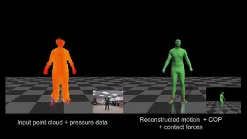 Leveraging Depth Cameras and Wearable Pressure Sensors for Full-body Kinematics and Dynamics Capture