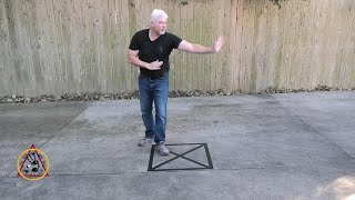 Circling The Square With Striking Palms & Changing Direction In Bagua Kuntao Silat