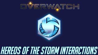 Overwatch  Heroes Of The Storm Interactions + Unique Kill Quotes