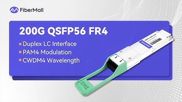 200G QSFP56 FR4 Optical Transceiver for High-Speed Data Centers | FiberMall