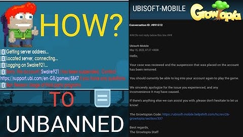 How to Unbanned Growtopia