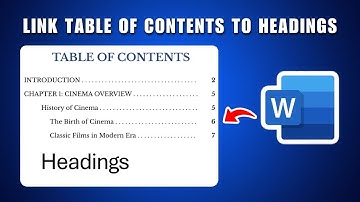 Inhoudsopgave koppelen aan koppen in Word 2026