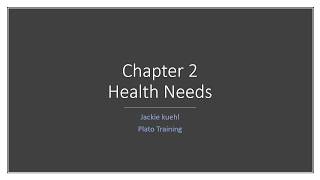 Famous Chapter 2 Health Needs Case Studies Profile