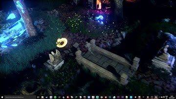 Top Down Terrain Study UE4 - Nighttime