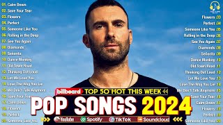 TOP 100 Songs of 2023 2024💎Dua Lipa, Bruno Mars, Maroon5, The Weeknd, Ava Max💎Playlist Top Hits 2024