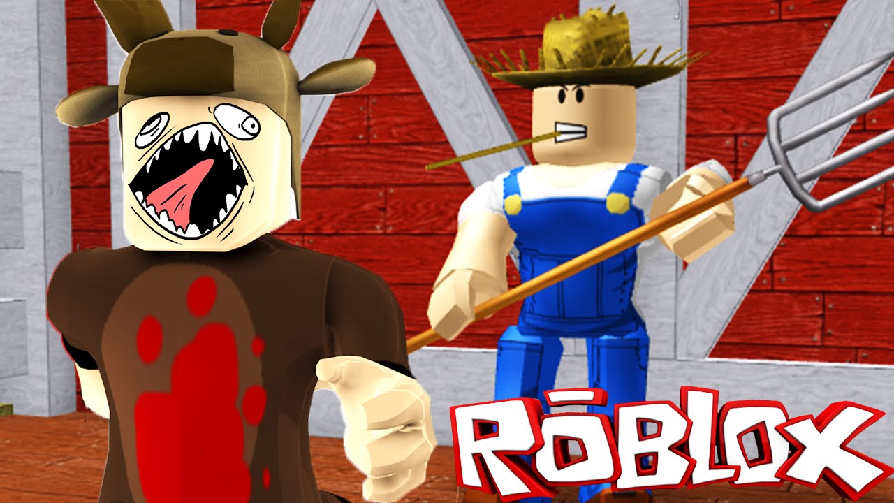 Roblox Adventures Escape The Evil Farm Obby Farmer Kills Mooses Youtube - escape the evil moosecraft roblox youtuber obby