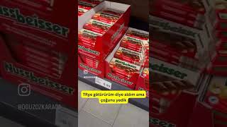 Almanyada Türklerin Favorisi Nussbeisser Çikolatasını Denedim Çiler