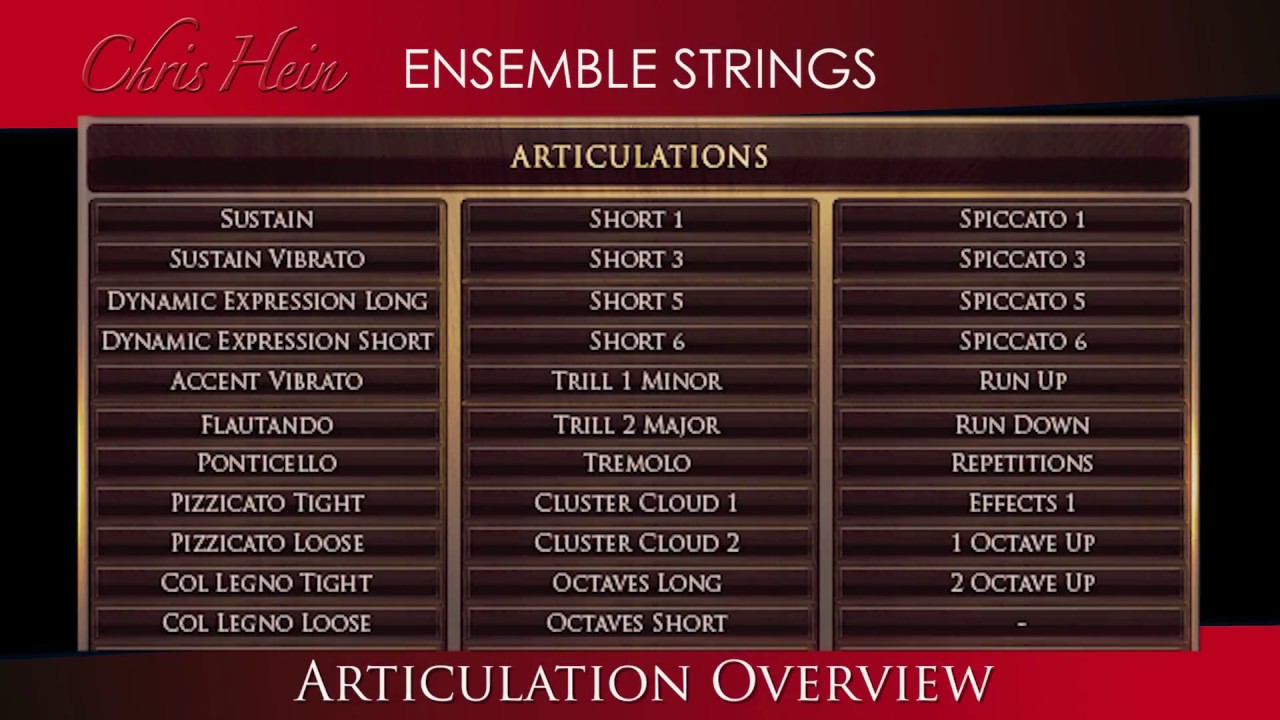 Chris Hein - Ensemble Strings 'Articulations'