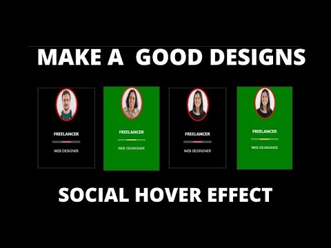 Responsive Card UI Design With Hover Effects | CSS3 Cards 2020{freelancresobuz.com}