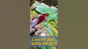 Tranh Tráng  Gương Công Giáo In Theo Yêu Cầu