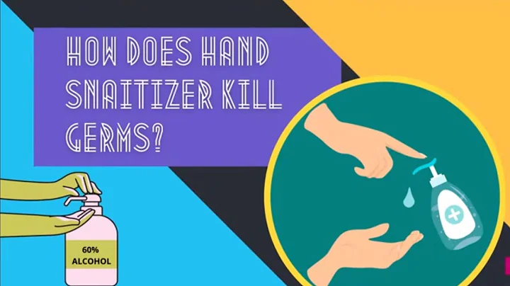 How does hand sanitizer kill germs?
