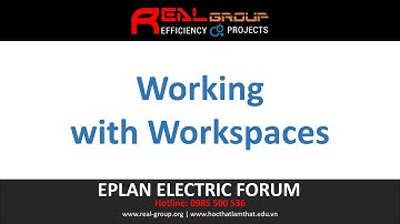 Working with Workspaces | EPLAN Education