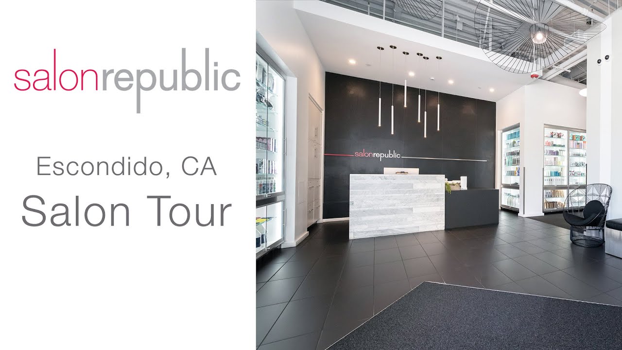 Salon Republic Escondido (San Diego) Salon Studios Tour YouTube